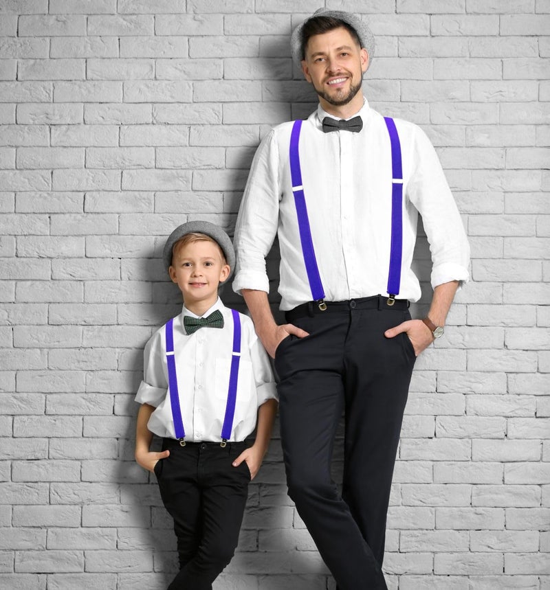 MD Style Suspenders for Men Women Boys - Adjustable Y-Back - Image 2